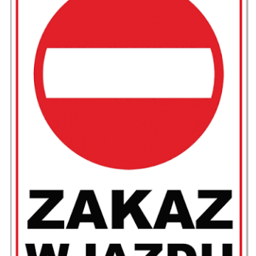 Zakaz wjazdu