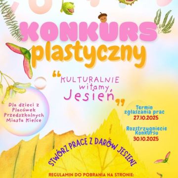 Konkurs kulturalnie witamy jesień